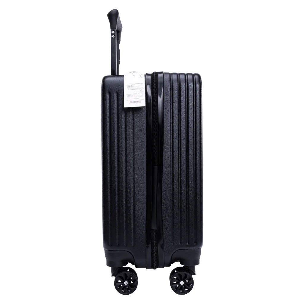 Trolleykoffer 20 Zoll mit Family-Design (Schwarz)