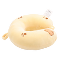 U-förmiges Nackenkissen mit Bärchen-Design (Gelb), 320 g