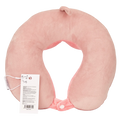 U-förmiges Nackenkissen aus Polyester mit Tier-Design (Pink)