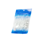 Ultra-dünne Zahnseide-Sticks, 100er-Pack (Weiß)