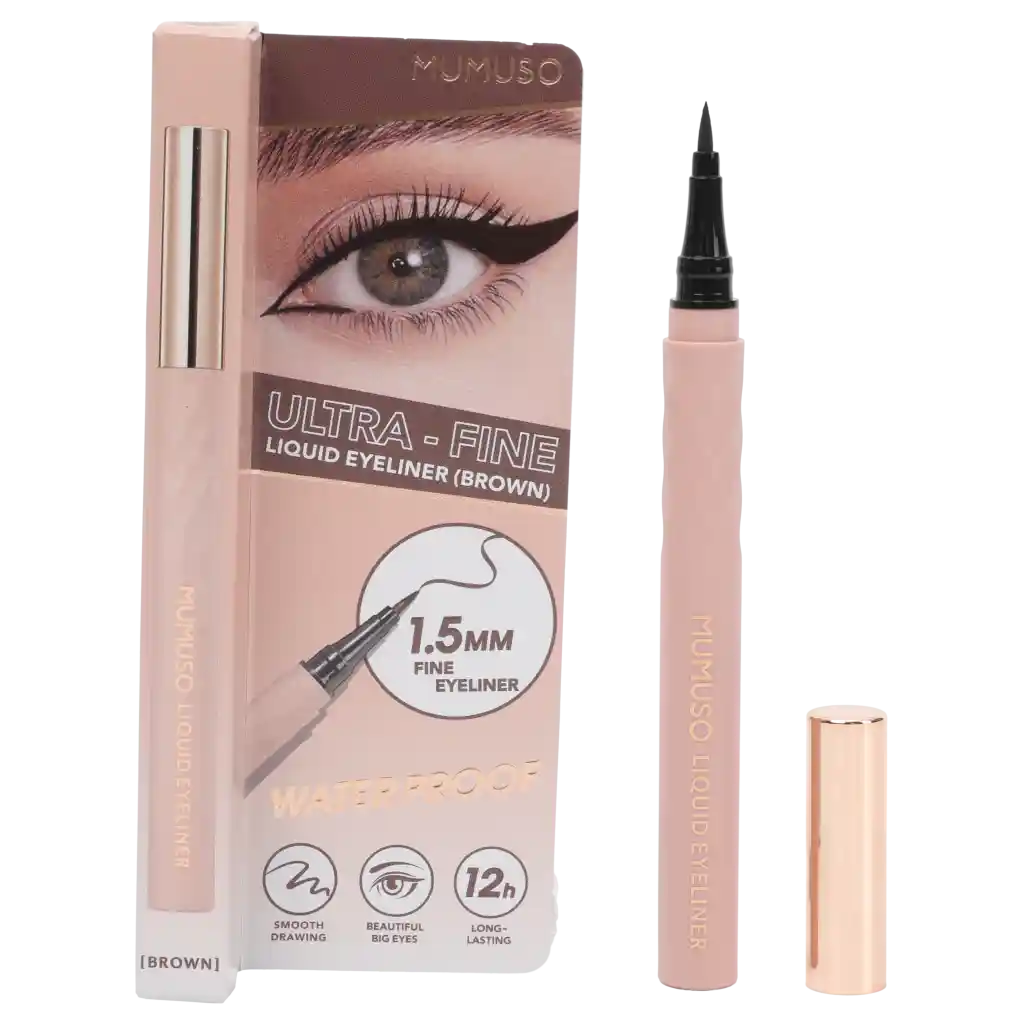Ultra Fine Liquid Eyeliner Pen (Brown)