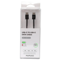 USB-C auf USB-C Datenkabel aus TPE, 1,5 m (Weiß)