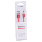 USB-Ladekabel mit Lightning-Anschluss, 1 m (Rot)
