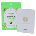 Vitamin A Tuchmaske für das Gesicht, pflegend und feuchtigkeitsspendend