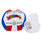 Volleyball Größe 5 aus PVC-Leder für Kinder und Freizeit (Mehrfarbig)
