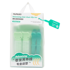 Volumen Haarwurzel-Clip Set aus Kunststoff für Haarstyling (Mint/Hellgrün/Türkis)