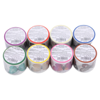 Washi Tape mit Schmetterling-Design (Rosa/Rot/Gelb/Grün/Blau/Lila/Braun/Beige)