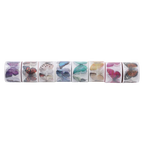 Washi Tape mit Schmetterling-Design (Rosa/Rot/Gelb/Grün/Blau/Lila/Braun/Beige)
