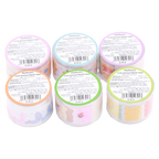 Washi Tape mit Tier-Design für Bastelprojekte (Rosa/Blau/Grün/Gelb)