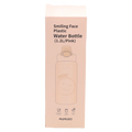 Wasserflasche aus Kunststoff mit Smiley-Design, 1,2 l (Rosa)