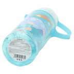 Wasserflasche aus Kunststoff mit Dinosaurier-Design, 500 ml (Blau)
