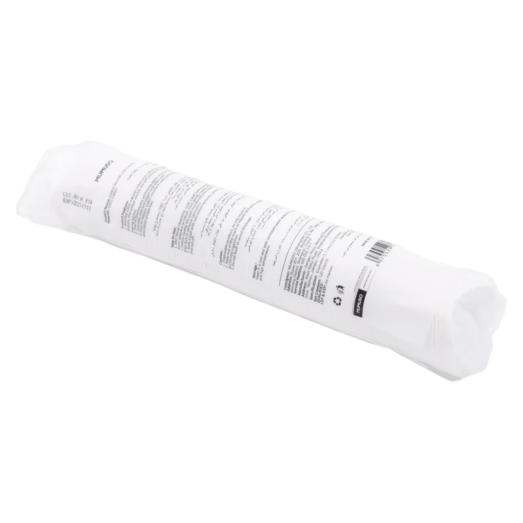 120 Stück Wattepads aus 100% Baumwolle, rund (Weiß)