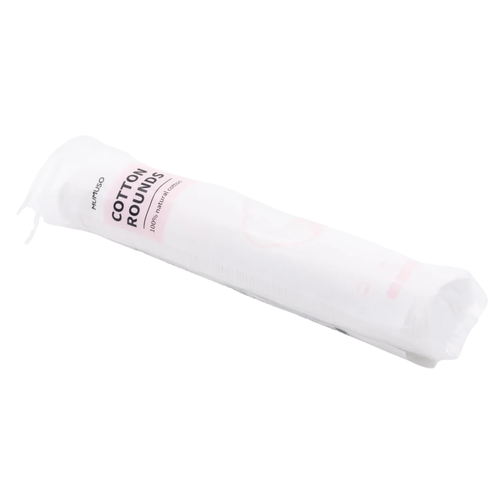 120 Stück Wattepads aus 100% Baumwolle, rund (Weiß)