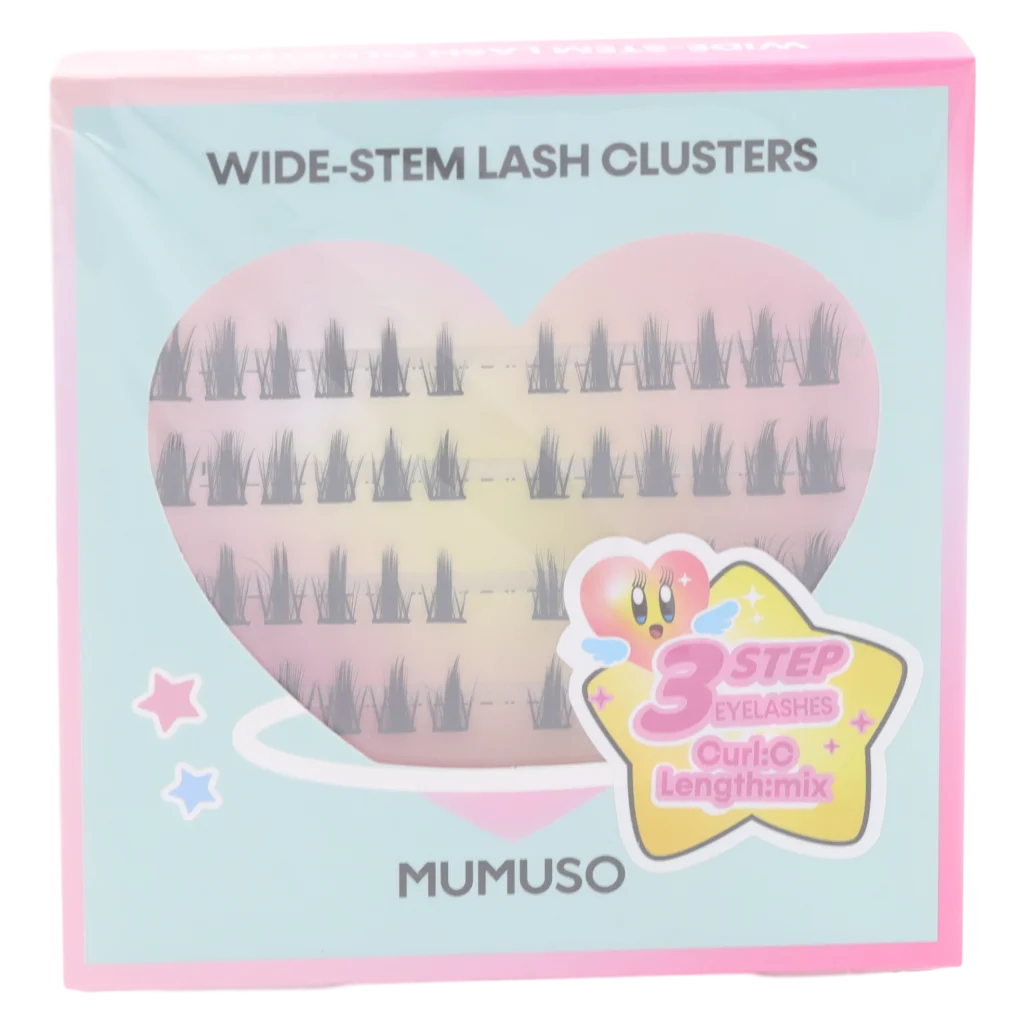 Wide-stem Lash Clusters (Fish Tail)