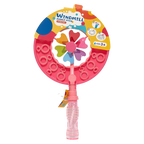 Windrad-Seifenblasenspielzeug aus PP mit Windrad-Design (Blau/Rosa)