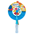 Windrad-Seifenblasenspielzeug aus PP mit Windrad-Design (Blau/Rosa)