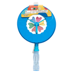 Windrad-Seifenblasenspielzeug aus PP mit Windrad-Design (Blau/Rosa)