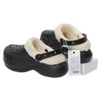 Winter-Clogs mit warmem Futter, Größe 39-40 (Schwarz)
