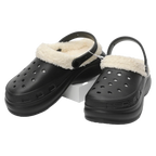 Winter-Clogs mit warmem Futter, Größe 39-40 (Schwarz)