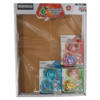 Yo-Yo Ball &amp; Kreisel Spielzeug-Set für Kinder (Rot/Gold/Blau)