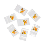 30 Stück Ziplock-Beutel aus PE, extra klein (Transparent)