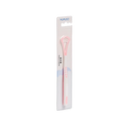 Zungenschaber aus Kunststoff zur Zungenreinigung (Rosa)