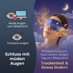 MUMUSO Dampf-Augenmaske zur Entspannung müder Augen nach langer Bildschirmzeit