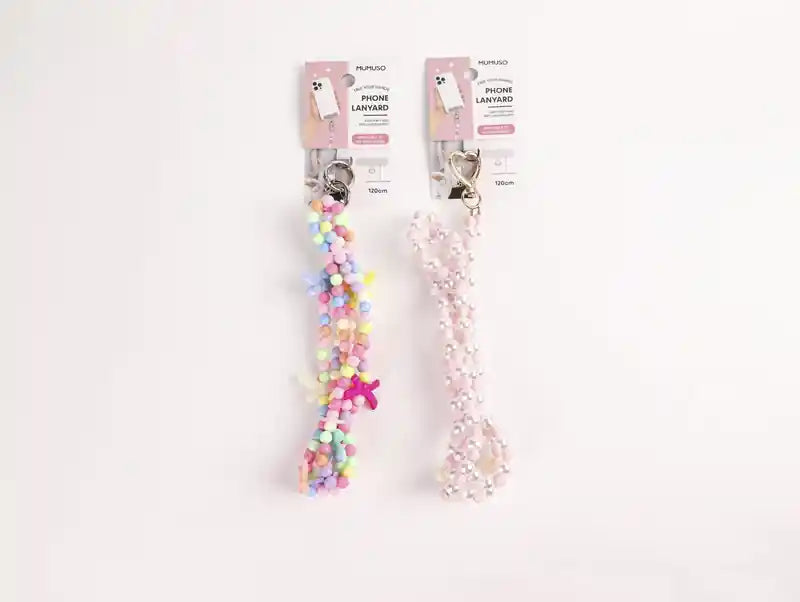 Sweet Dream Perlen Handyketten mit Verpackung und Metallringen
